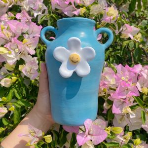 Florero con margarita
